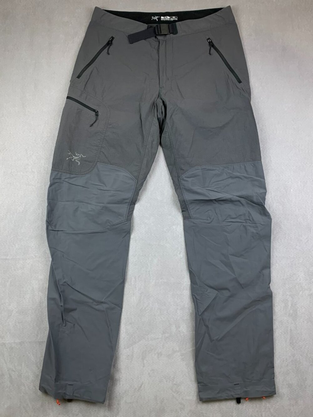 Arcteryx Mens Pants Medium Gray Gamma SL Hybrid Nylon Stretch Hiking Climbing